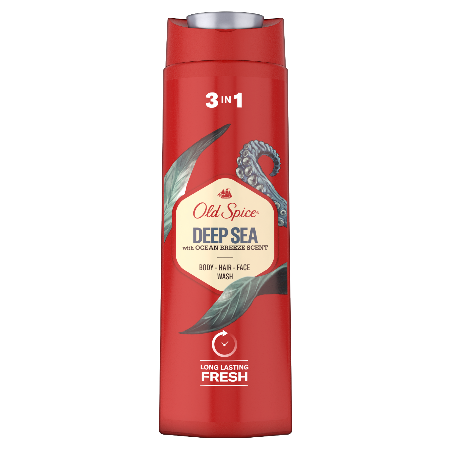 Old Spice Deep Sea гель для душа и шампунь для мужчин, 400 мл - фото