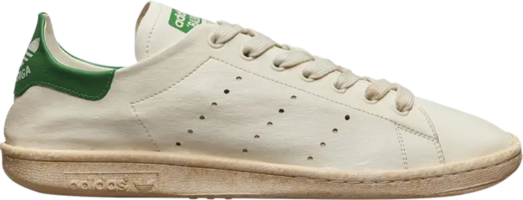 

Кроссовки Adidas Balenciaga x Adidas Stan Smith 'Worn-Out - Off White Green', кремовый, Бежевый, Кроссовки Adidas Balenciaga x Adidas Stan Smith 'Worn-Out - Off White Green', кремовый