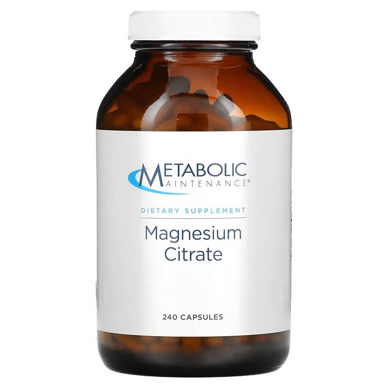 Metabolic Maintenance Magnesium Citrate, 240 капсул магния цитрат nutricology magnesium citrate 90 капсул