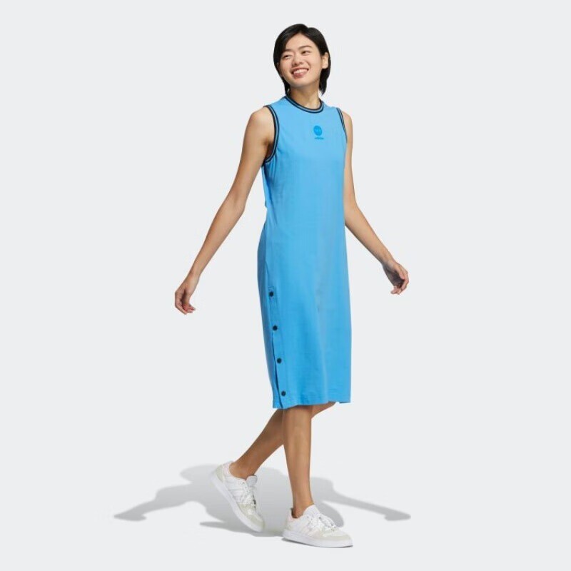 

Платье Adidas Jinlang Sports, ярко-синий