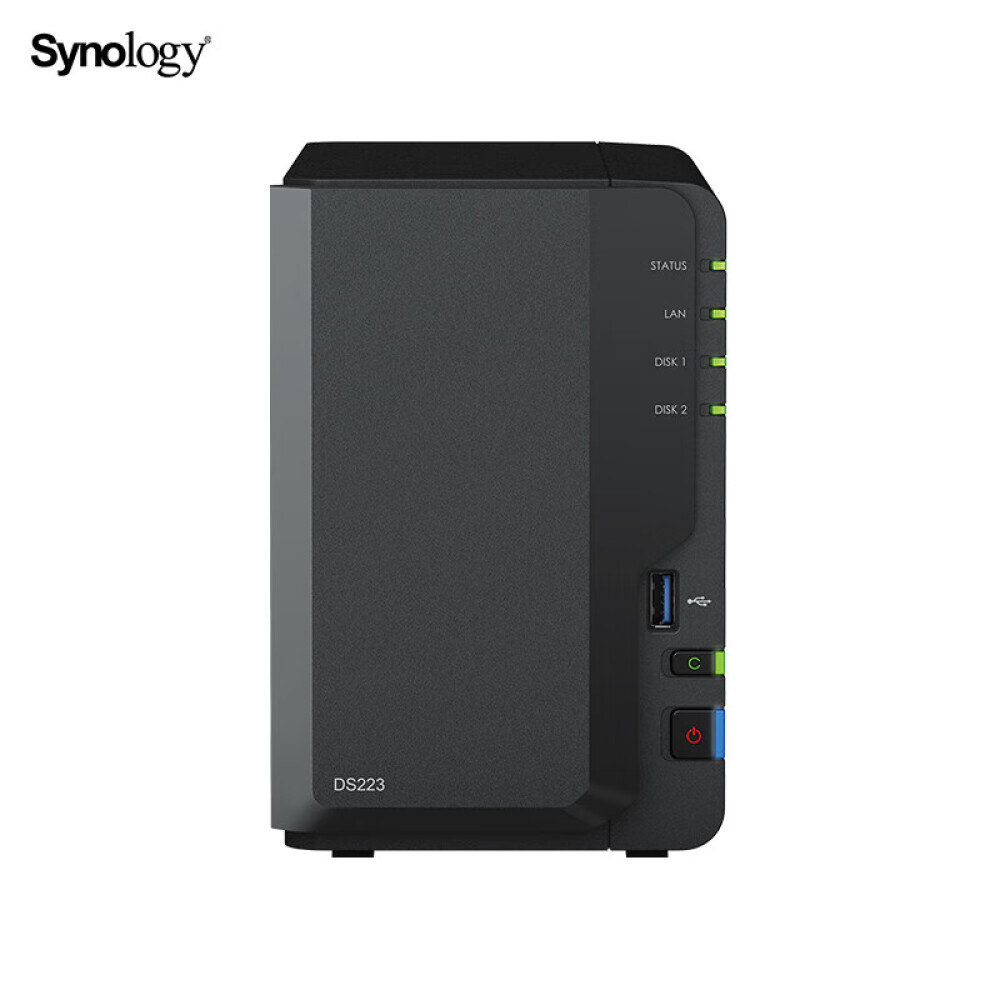 

Сетевое хранилище Synology DS223 2-дисковое