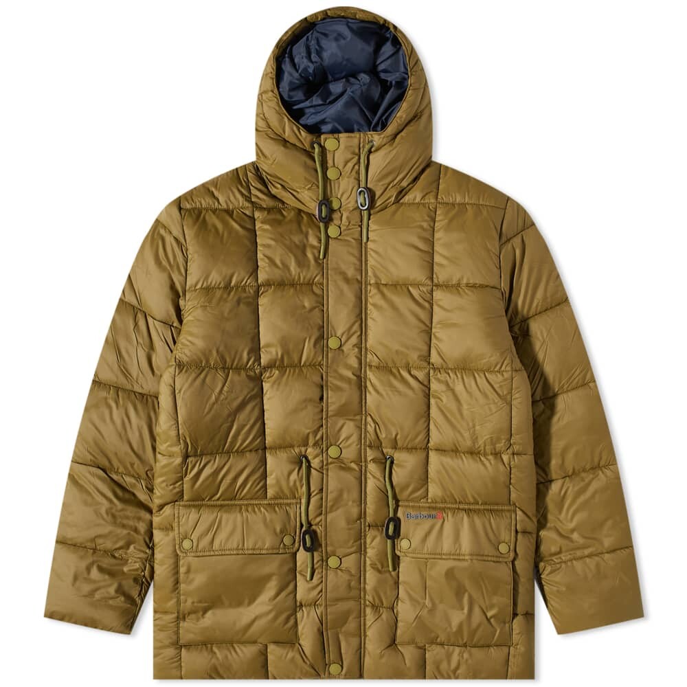 

Стеганая куртка Fell Baffle Barbour, Коричневый