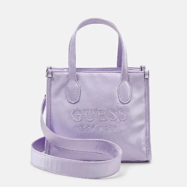 

Сумка Guess Silvana, сиреневый