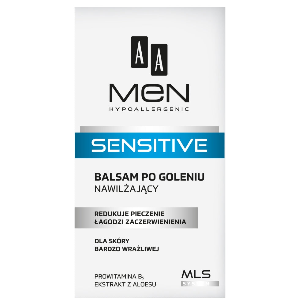цена AA Men Sensitive увлажняющий бальзам после бритья для очень чувствительной кожи 100мл