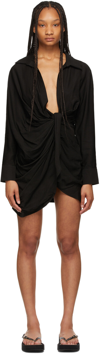 

Черное платье 'La Robe Bahia' Jacquemus
