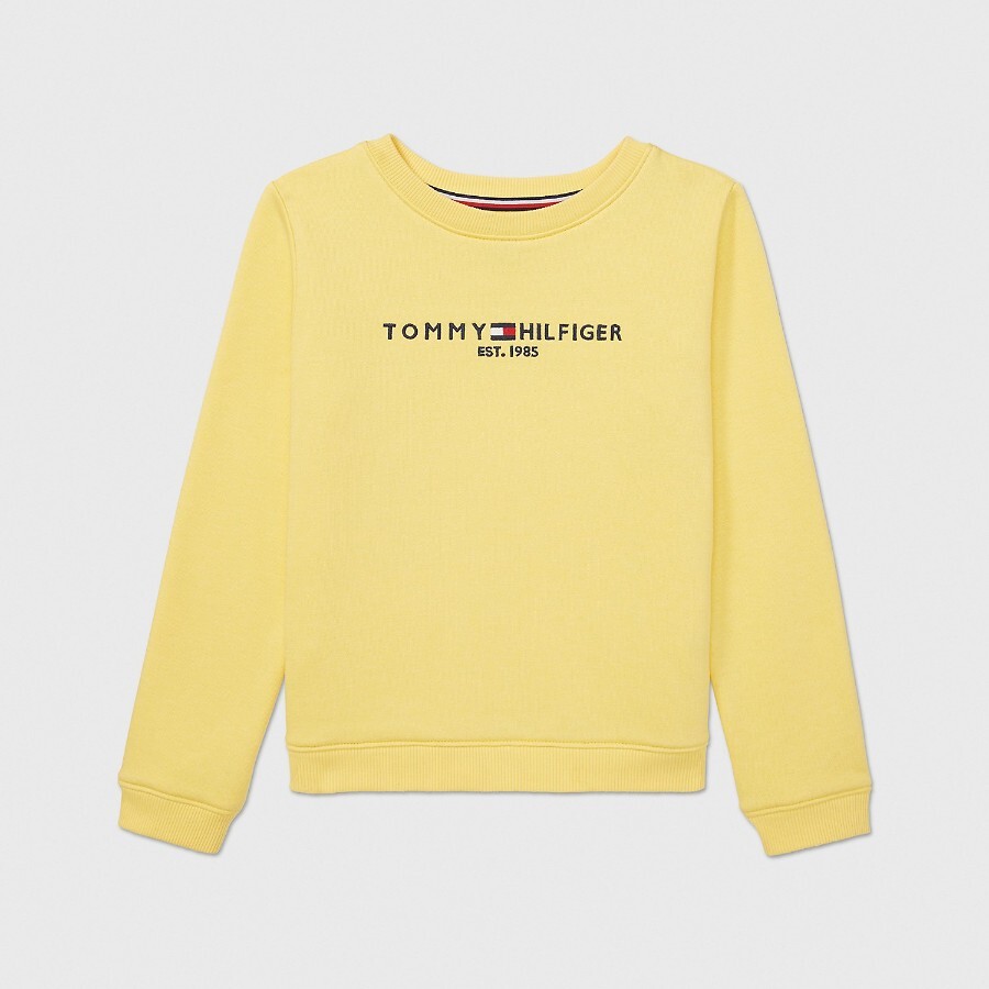 

Свитшот Tommy Hilfiger Kids' Logo, желтый