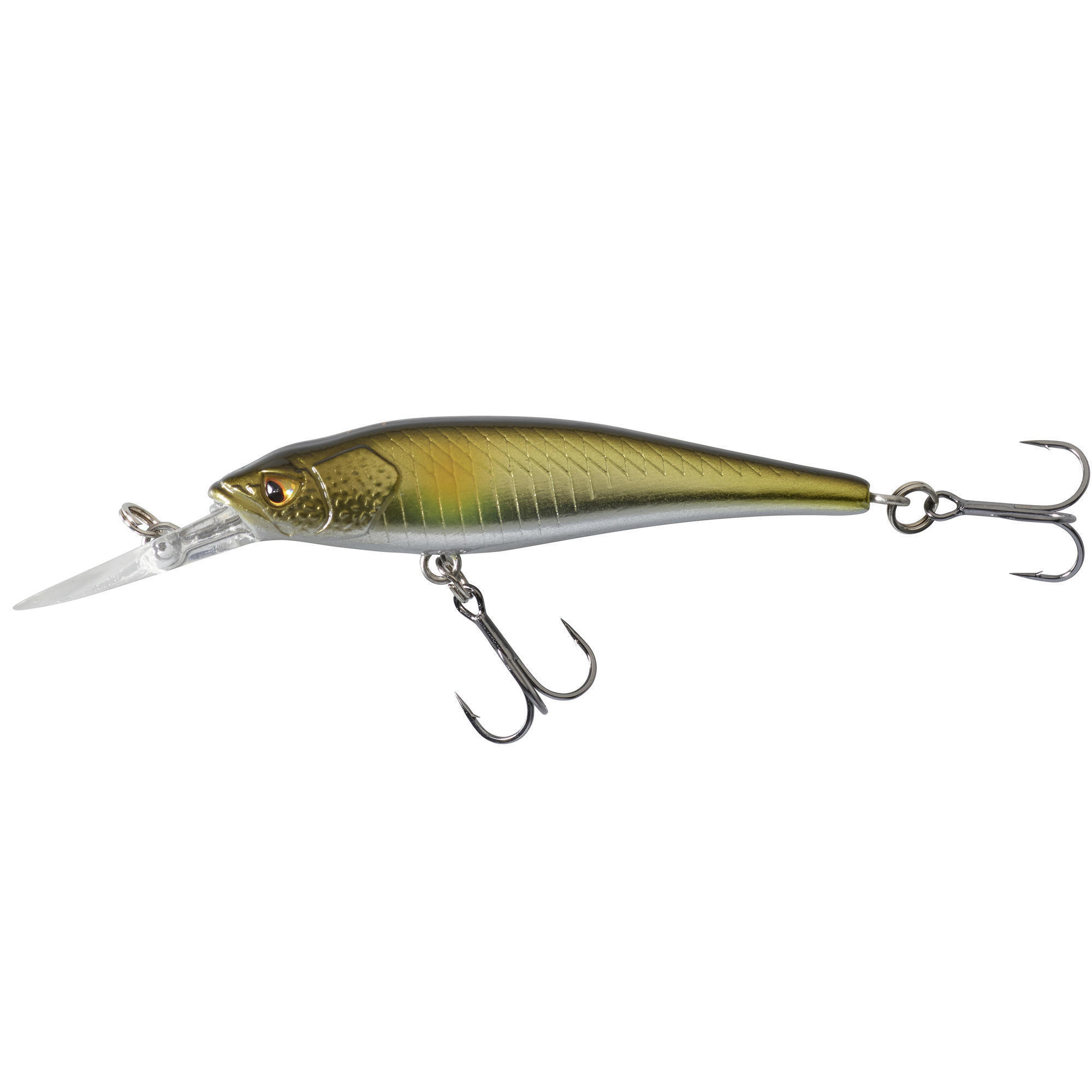 Воблер Jerkbait/Deep Minnow WXM MNWDD 50 SP Ayu CAPERLAN, оливково-зеленый - фото