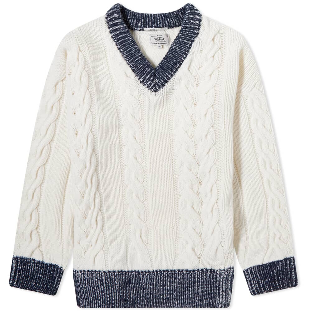 

Джемпер Daniëlle Cathari x Woolrich Oversized Cable Knit, Серый