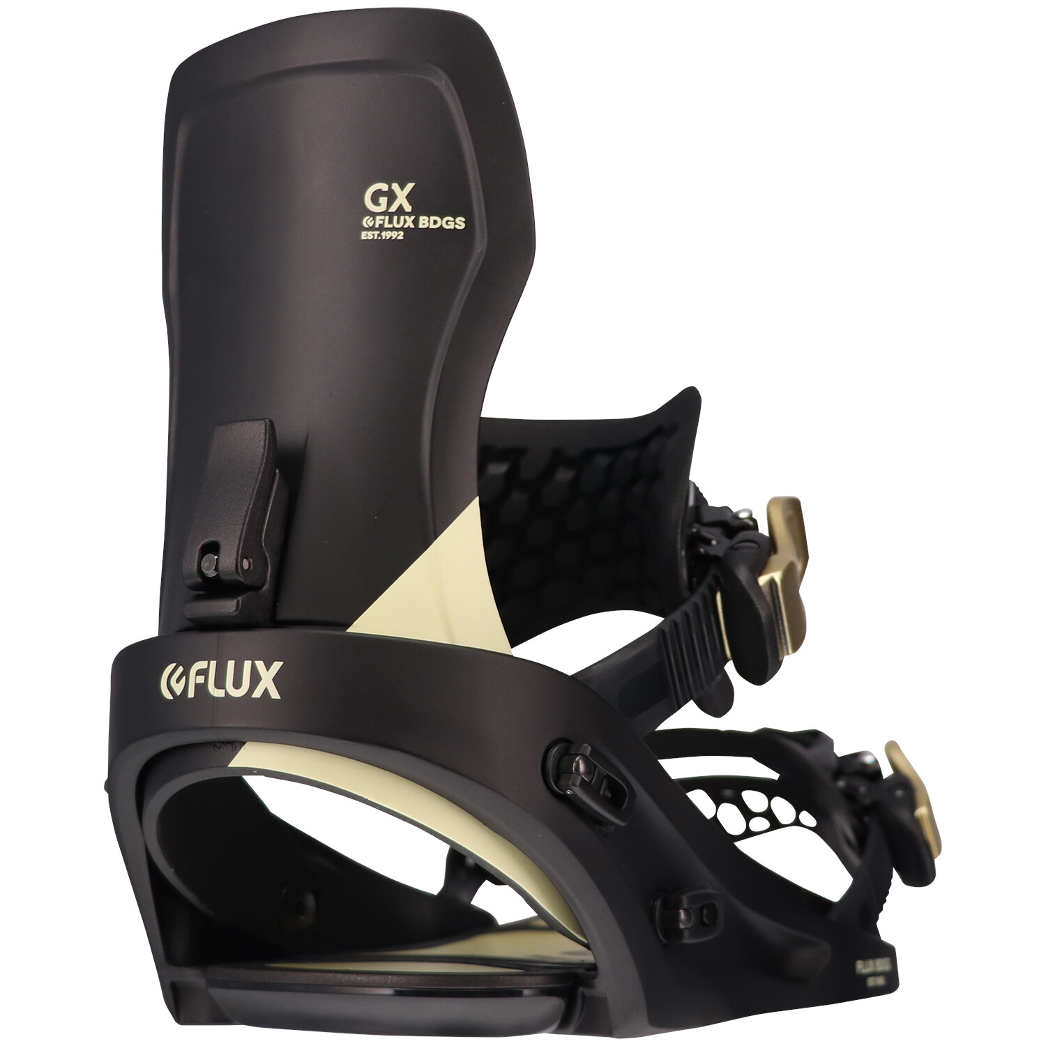 

Крепления для сноуборда Flux GX — женские, 2023, черный