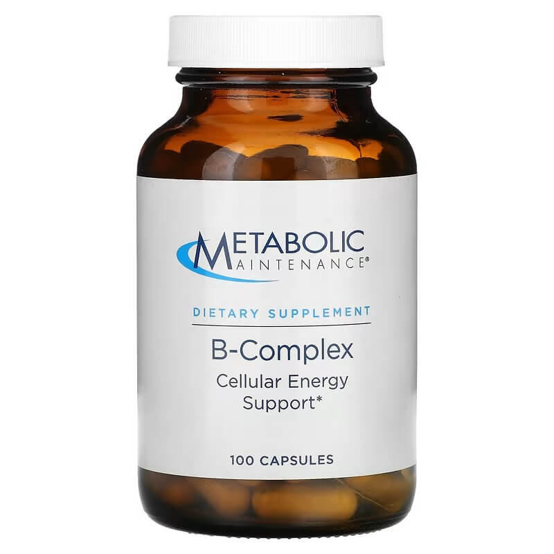 цена Комплекс витаминов группы В для метаболизма Metabolic Maintenance, 100 капсул