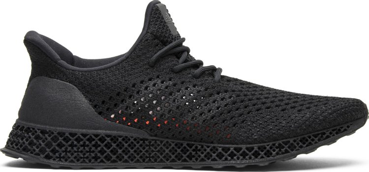 Лимитированные кроссовки Adidas 3D Runner 'Black', черный