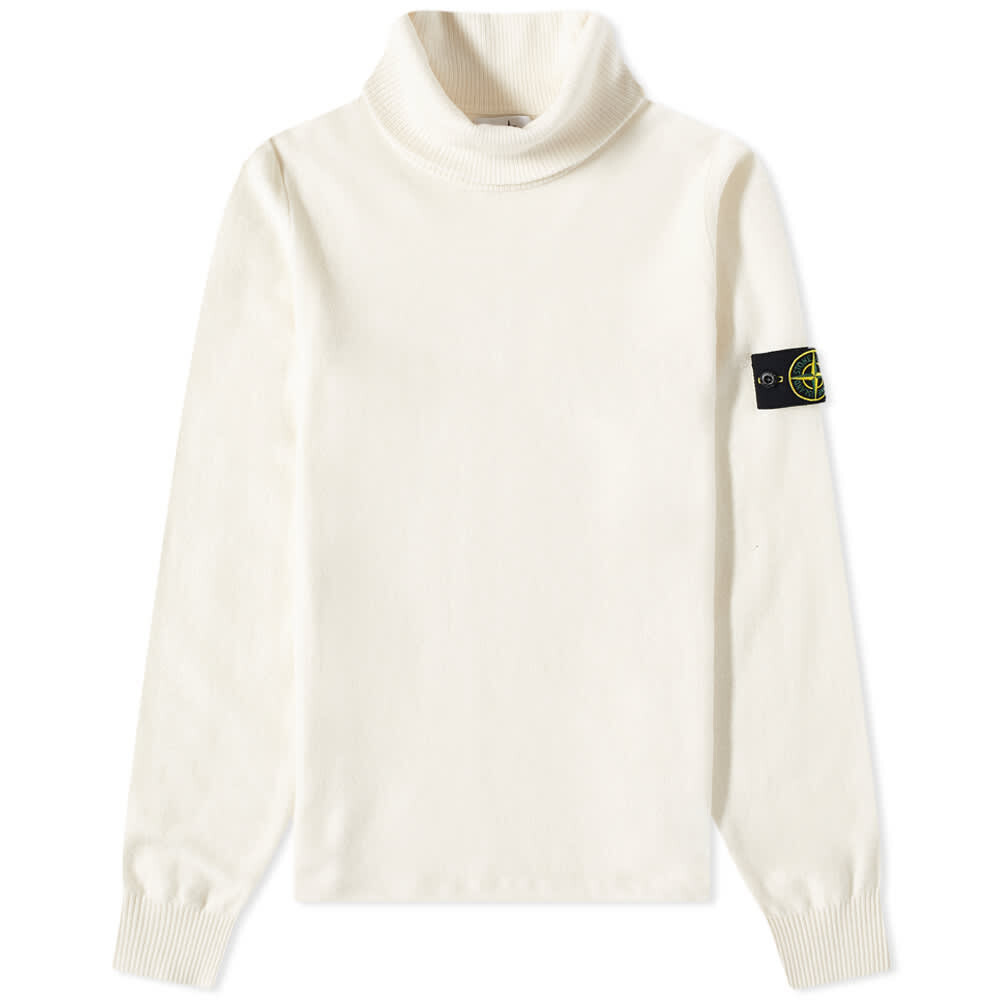 

Джемпер Stone Island Stretch Wool Roll Neck Knit, Белый