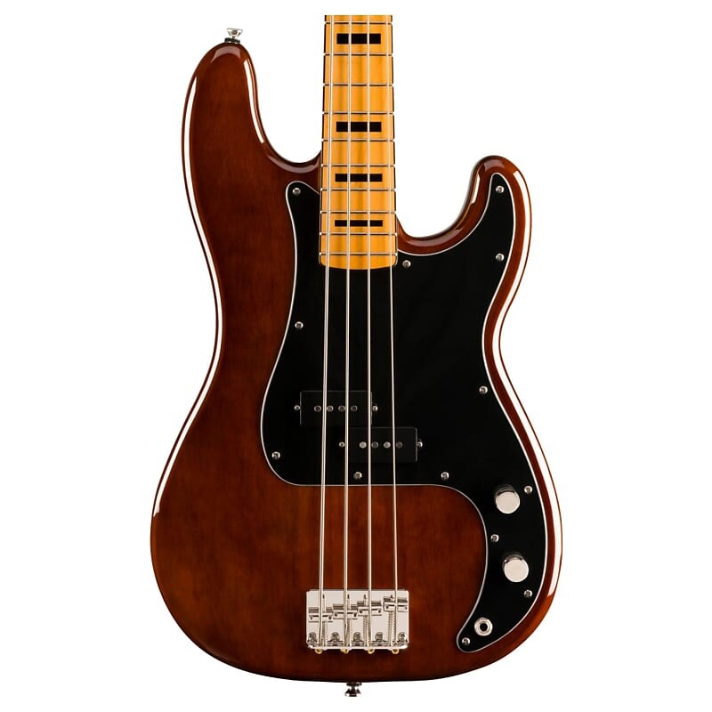 

Squier Classic Vibe '70s Precision Bass, кленовый гриф, орех