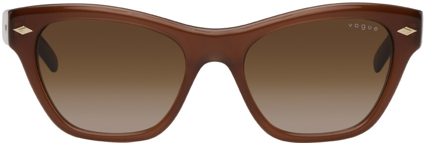 

Коричневые солнцезащитные очки Hailey Bieber Edition Vogue Eyewear