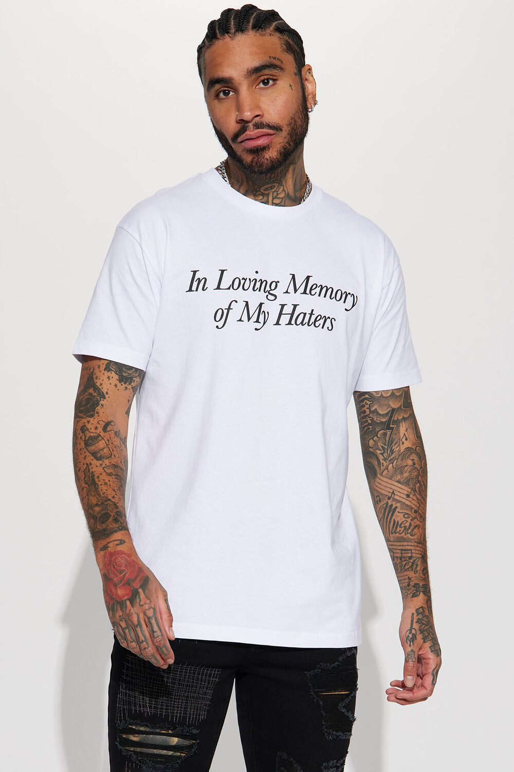 

Футболка Fashion Nova SPDN2168M, белый