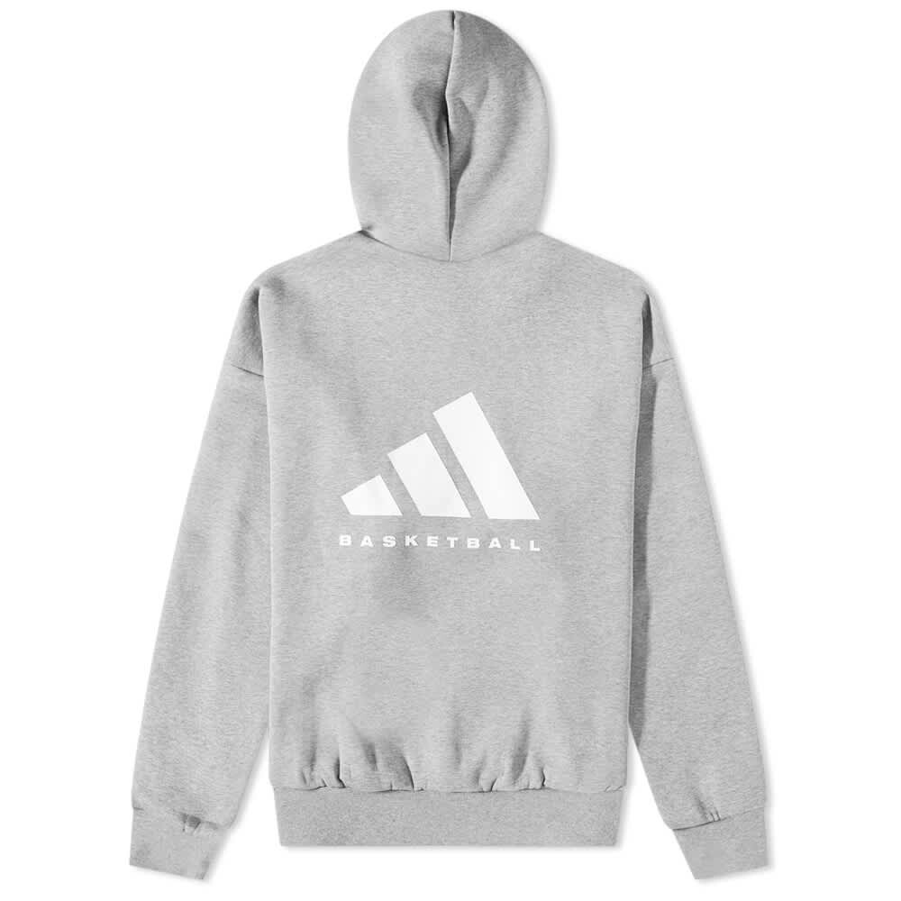 

Толстовка Adidas Adidas Basketball Heather Back Logo Hoody