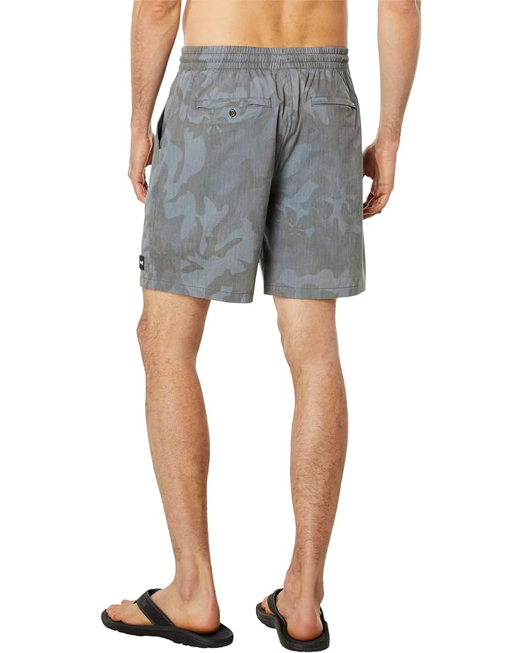 Шорты Hurley Naturals II 18 Volley Shorts, черный цена и фото