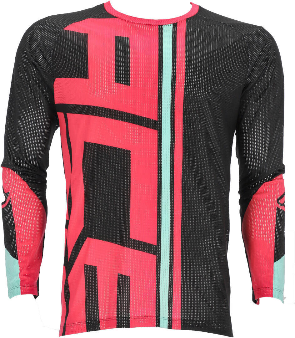 Кофта Джерси Acerbis MX J-Windy 1 мотокроссовая, черный/розовый