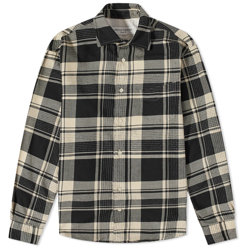 

Рубашка Officine Generale Giacomo Check Shirt