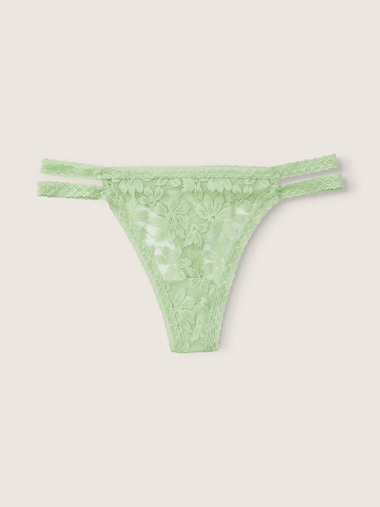 

Трусы Pink Lace Strappy, салатовый