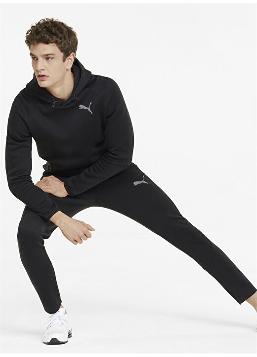 

Черные мужские спортивные штаны Skinny Leg 84740401 Брюки Evostripe Puma, черный