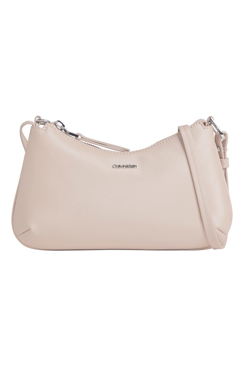 

Сумка Emma с металлическим логотипом Calvin Klein, серый