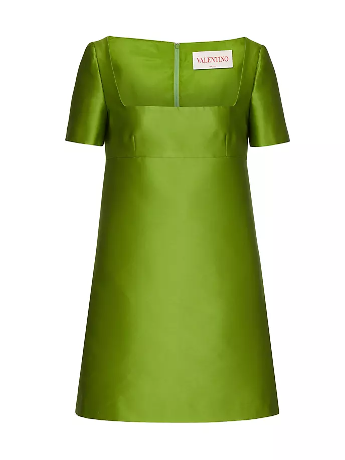 

Короткое платье в стиле техно Duchesse Valentino Garavani, зеленый