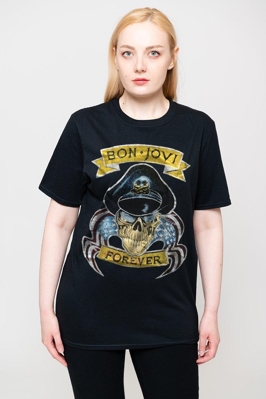 футболка навсегда Bon Jovi, черный