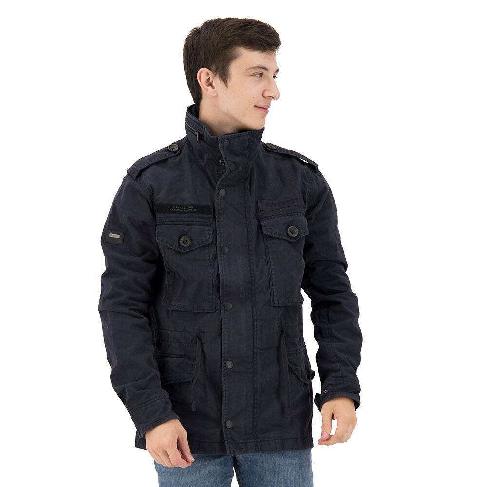 Куртка Superdry Rookie Field, синий куртка superdry new rookie down красный