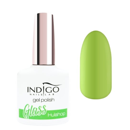 

Гель-лак Indigo Hybrid Varnish Glass Hula Hop 7мл