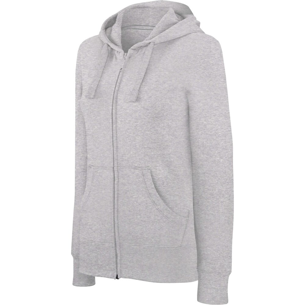

Худи Kariban Zip-Up, серый