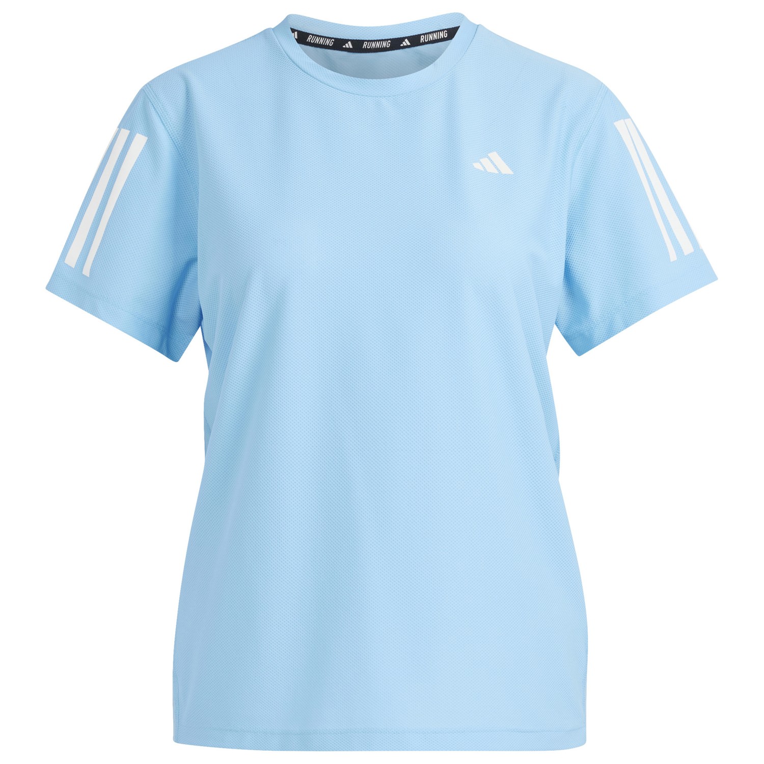 Беговая рубашка Adidas Women's Own The Run Tee, цвет Semi Blue Burst