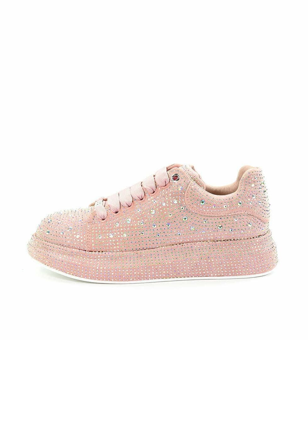 

Кроссовки на шнуровке GOE for shoes, светло-розовый