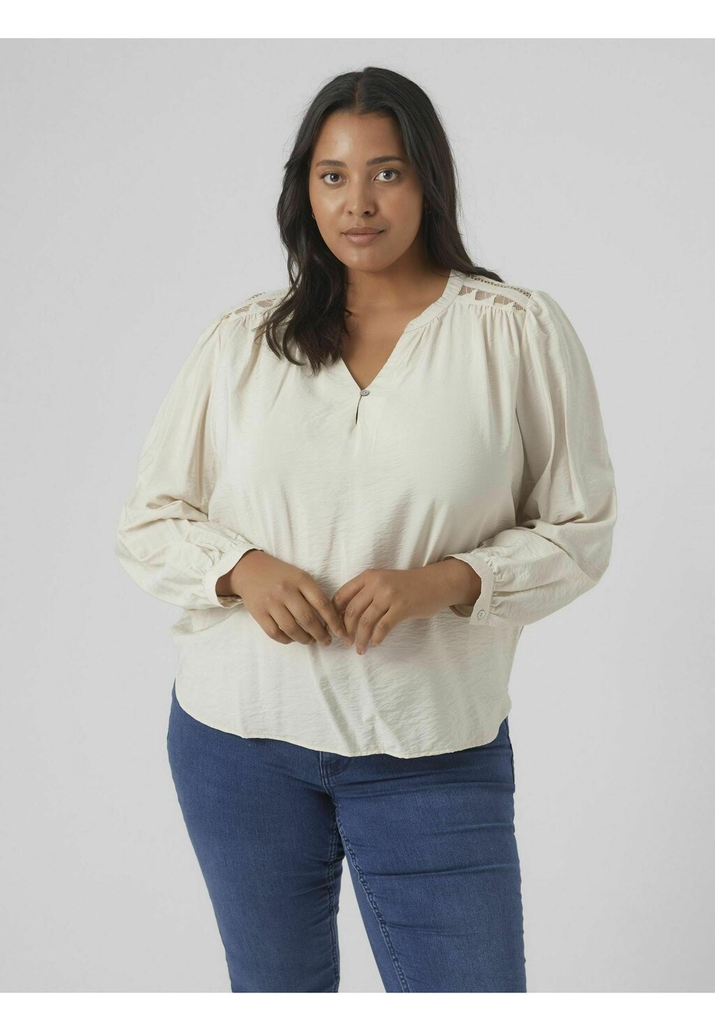 

Блузка Vero Moda Curve, цвет birch