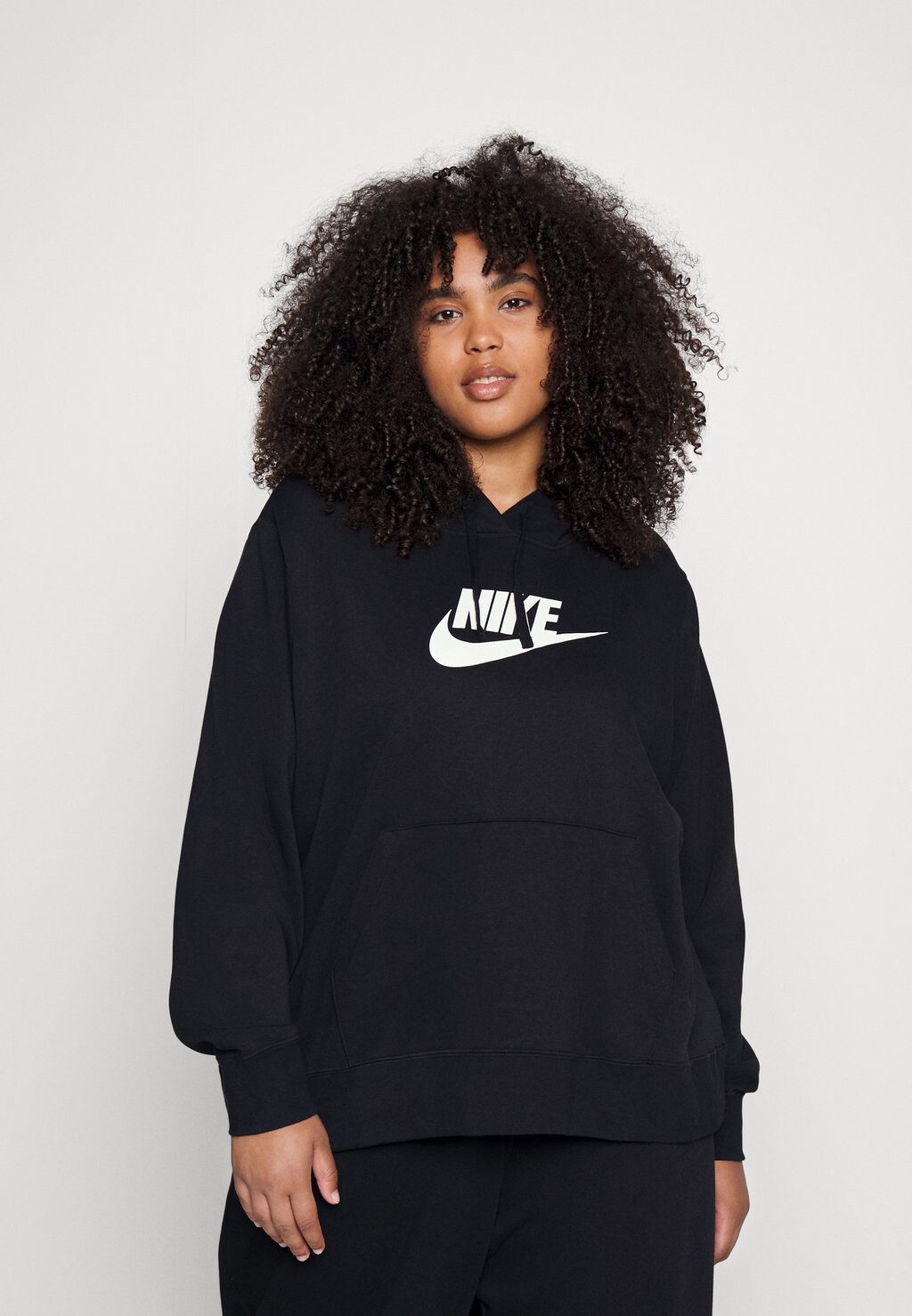 

Худи Nike, черно-белый, Черный