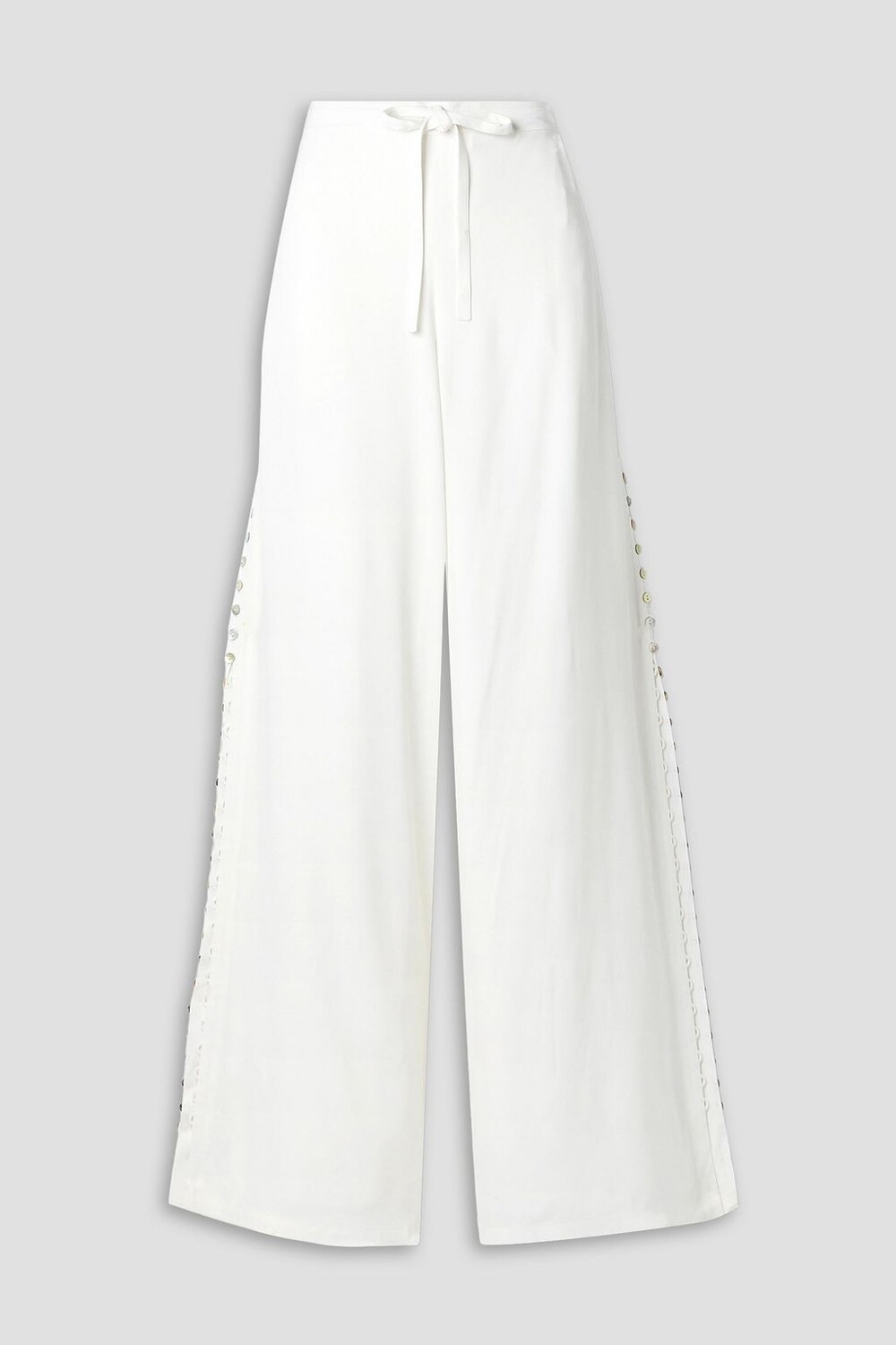 

Широкие брюки из крепа Mani ALTUZARRA, белый