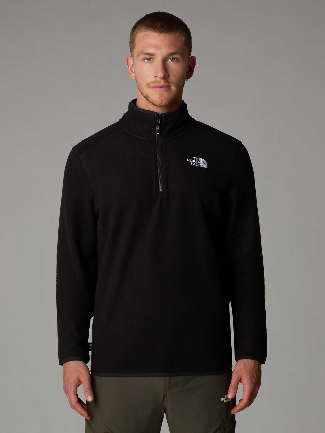 

Куртка The North Face M 100 GLACIER 1/4 ZIP - EU, черный