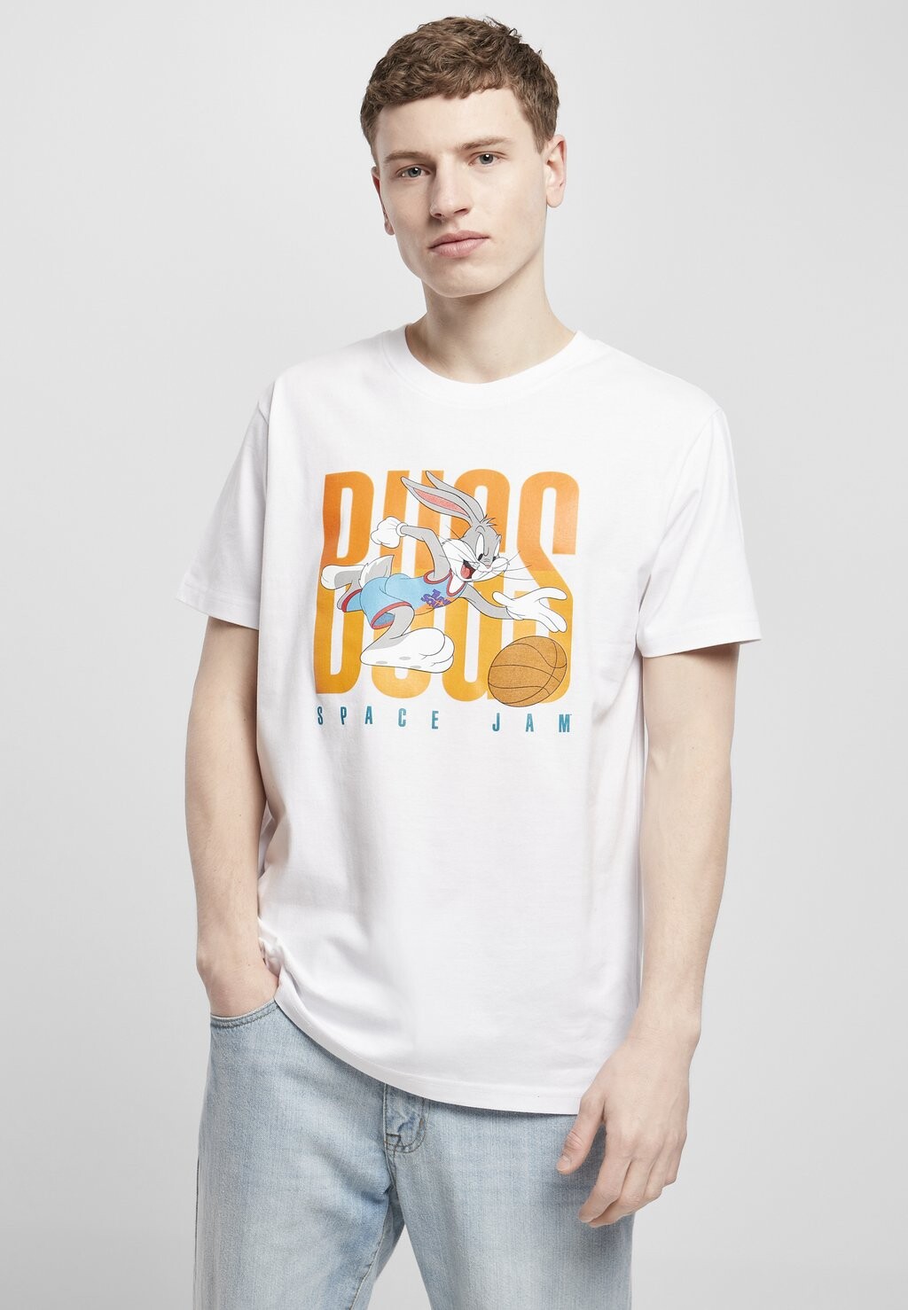 

Футболка с принтом Mister Tee, белый