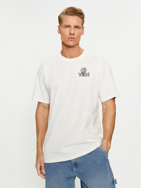 

Футболка классического кроя Vans, экрю