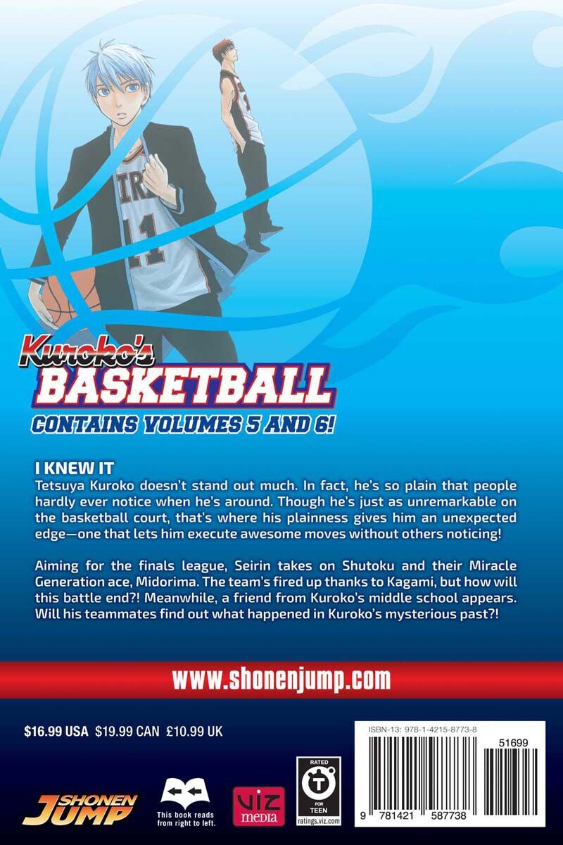 

Манга Kuroko's Basketball 2-in-1 Edition Manga Volume 3