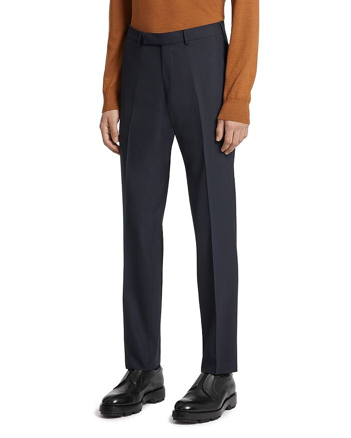 

Брюки Slim Fit из шерсти High Performance Zegna, Черный