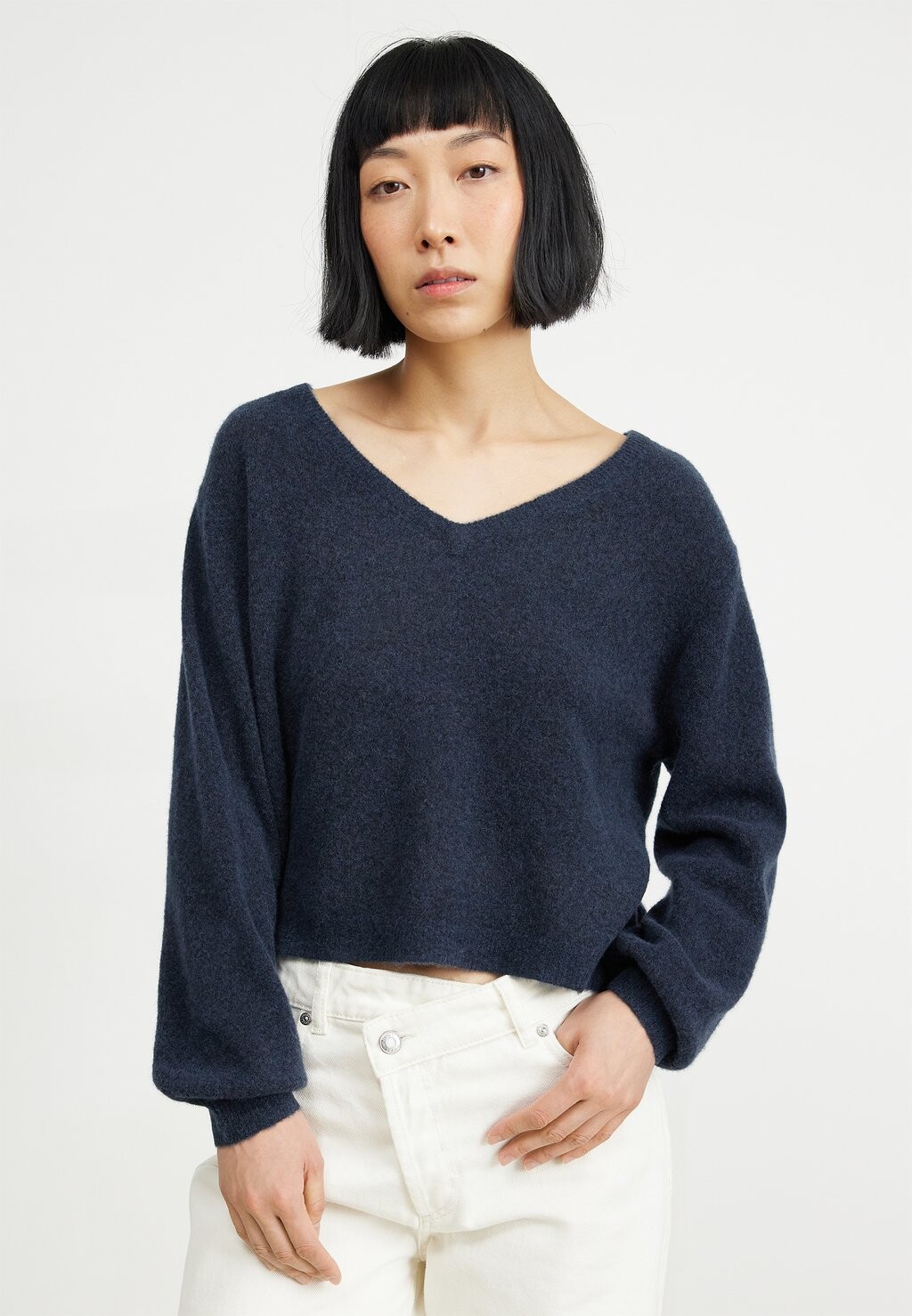 

Свитшот American Vintage RAZ, цвет abysse chine