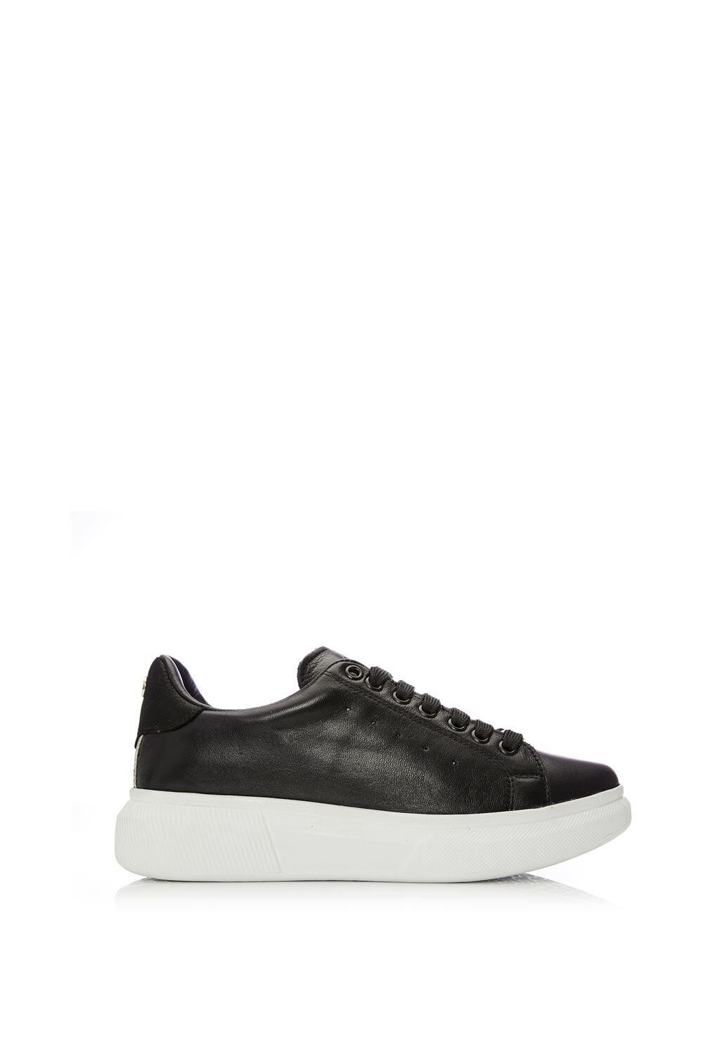 Кроссовки 'Bridgette' Leather Trainers Moda In Pelle, черный