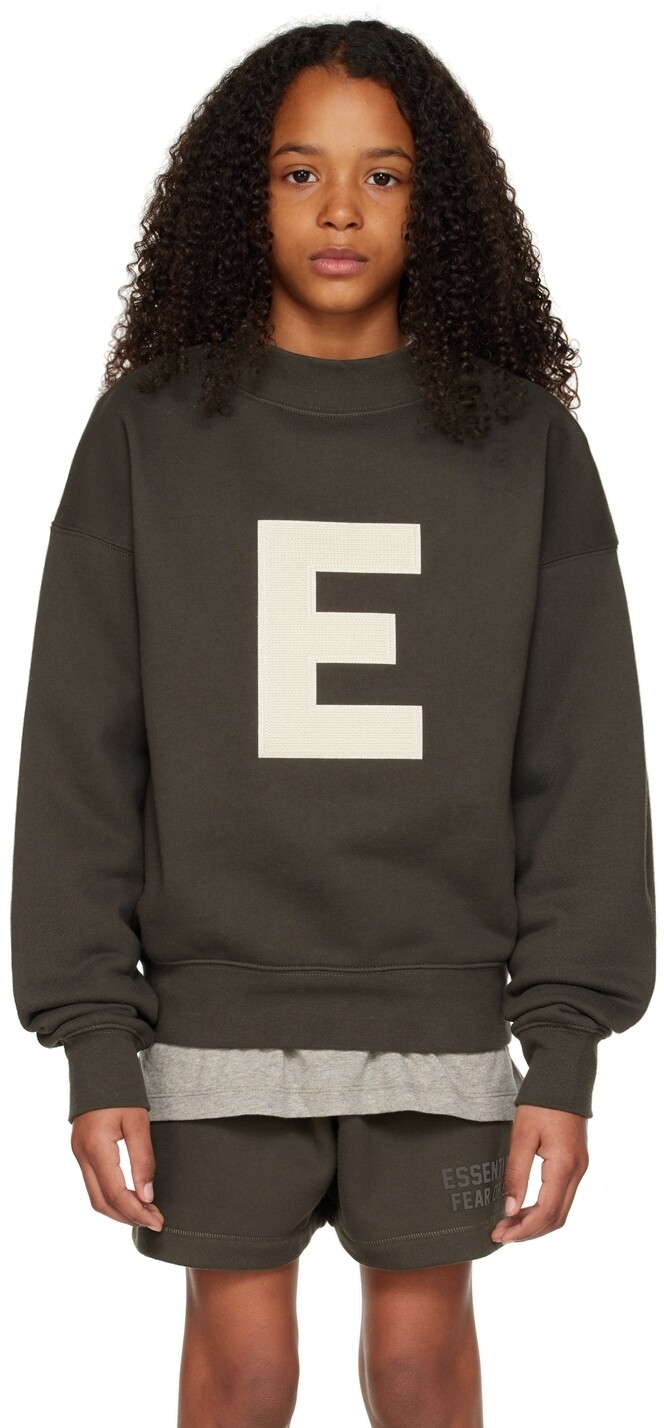 

Детская серая толстовка E Fear of God ESSENTIALS