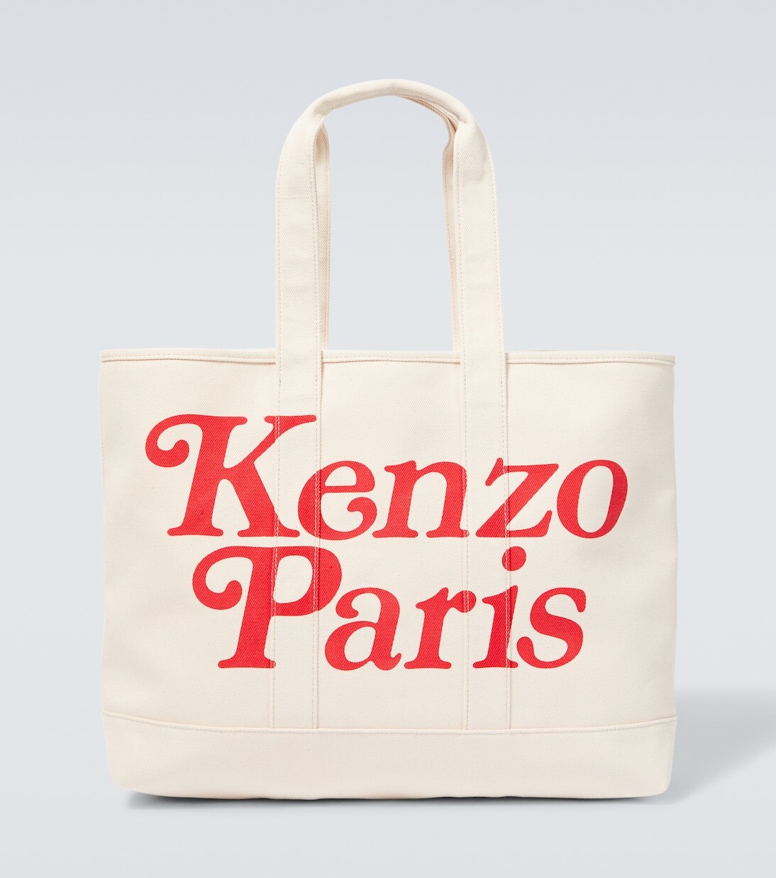 

Большая холщовая сумка-тоут Kenzo Utility из коллаборации с Verdy Kenzo, бежевый