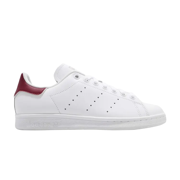 

Кроссовки Adidas Stan Smith 'Burgundy', белый