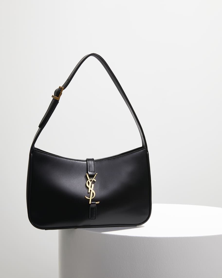 

Кожаная сумка через плечо Le 5 A 7 Hobo Saint Laurent
