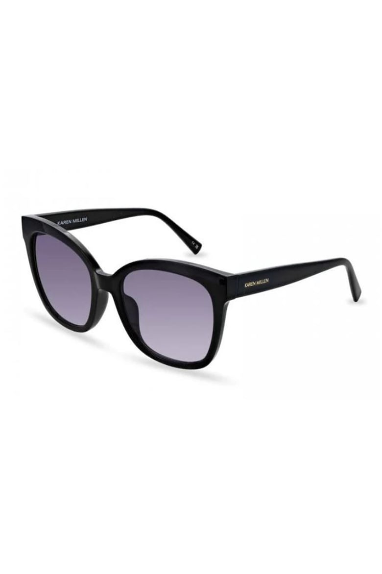 Солнцезащитные очки «кошачий глаз» Karen Millen, черный солнцезащитные очки karen millen km5026 001