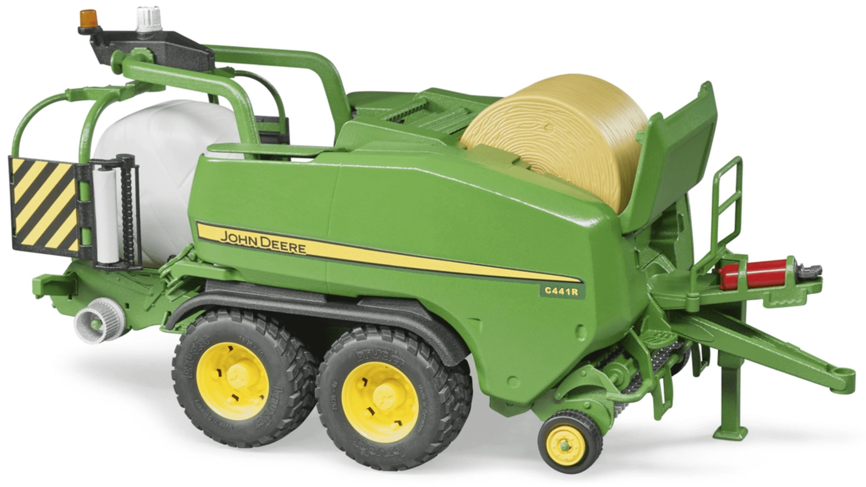 Bruder Комбинированный пресс для обмотки круглых тюков John Deere C441R