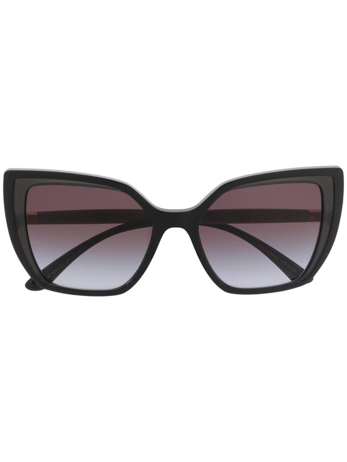 

Dolce & Gabbana Eyewear солнцезащитные очки в квадратной оправе, черный